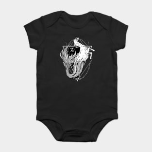 Mermaid goat / Capricorn Baby Bodysuit